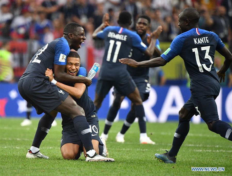 (SP)RUSSIA-MOSCOW-2018 WORLD CUP-FINAL-FRANCE VS CROATIA