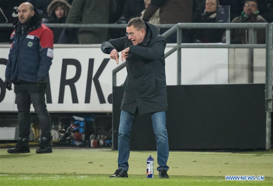 (SP)GERMANY-HANOVER-SOCCER-BUNDESLIGA-HANOVER 96 VS LEIPZIG