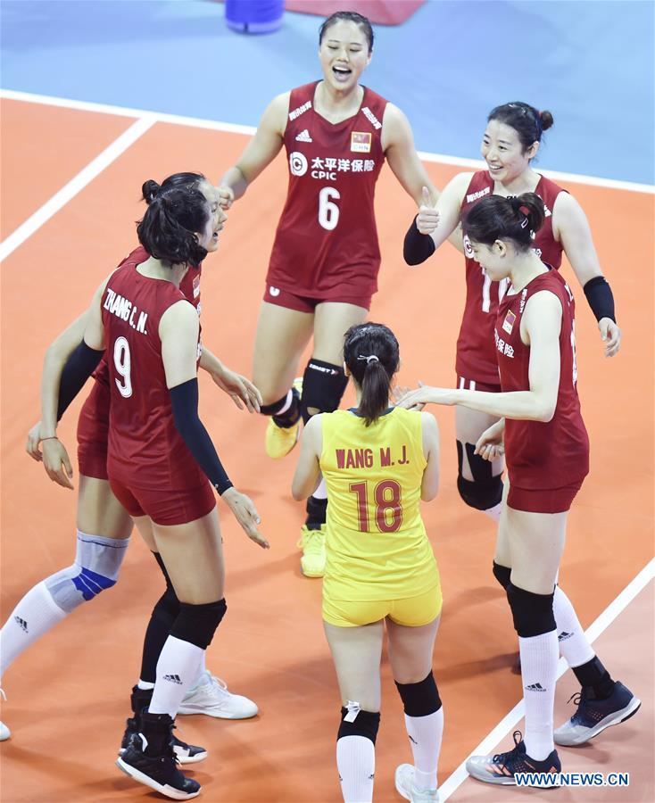 (SP)CHINA-NINGBO-VOLLEYBALL-FIVB NATIONS LEAGUE-CHN VS GER (CN)