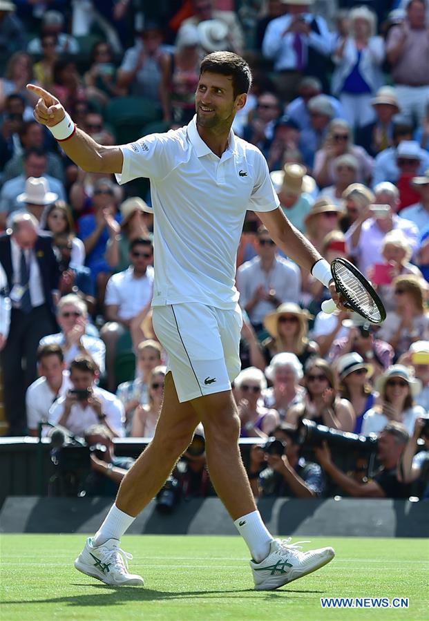 (SP)BRITAIN-LONDON-TENNIS-WIMBLEDON-DAY 11