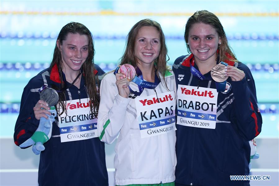 (SP)SOUTH KOREA-GWANGJU-FINA WORLD CHAMPIONSHIPS-SWIMMING-DAY 5