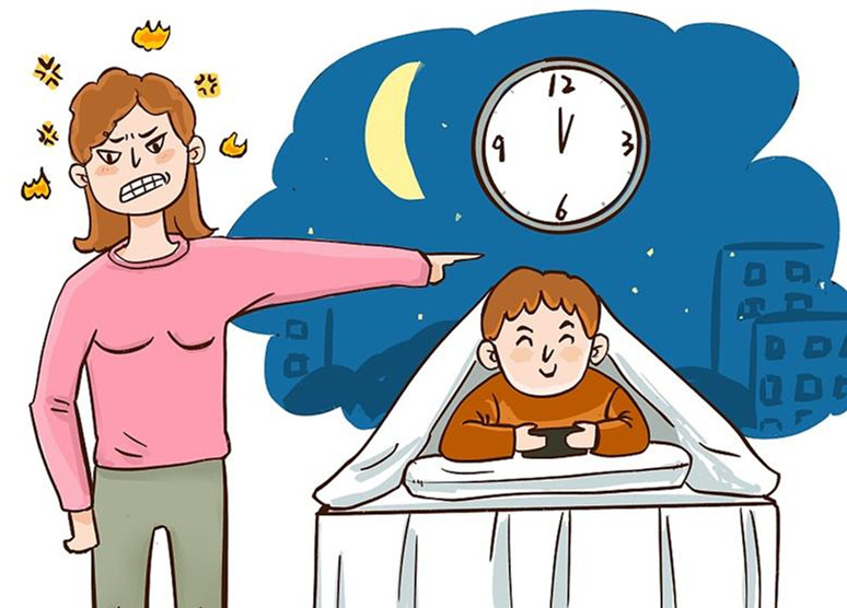 摸黑玩手機，小心晃出急性青光眼