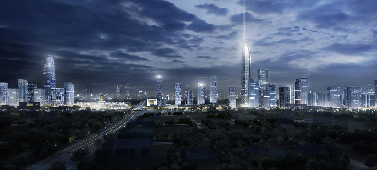 石家莊中央商務(wù)區(qū)的南區(qū)和北區(qū)，將分別以金融和智慧為核心進行建設(shè)，帶動產(chǎn)業(yè)經(jīng)濟集聚