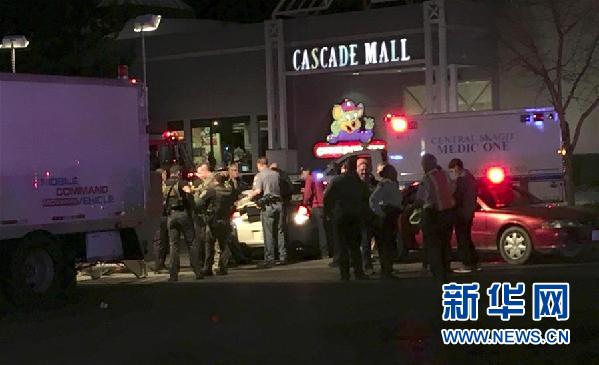(國(guó)際)美國(guó)伯林頓一商場(chǎng)發(fā)生槍擊案