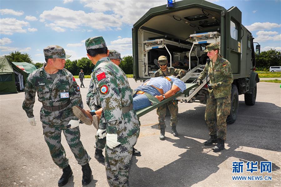 (國際·圖文互動)(1)向實戰(zhàn)化聚焦 向深度融合拓展——中德“聯(lián)合救援-2019”衛(wèi)勤實兵聯(lián)合演習亮點回眸