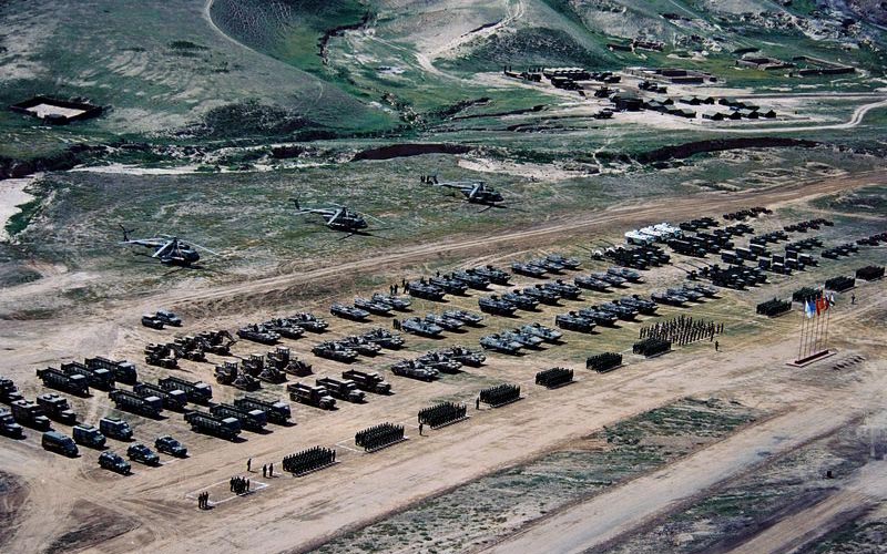 馮凱旋作品：直擊&ldquo;聯(lián)合&mdash;2003&rdquo;反恐軍事演習(xí)