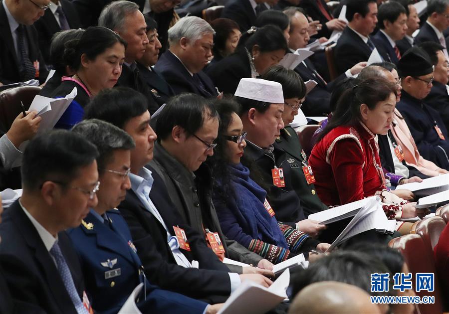 （兩會&middot;人大開幕&middot;XHDW）（17）十三屆全國人大一次會議在京開幕