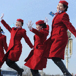 會(huì)場(chǎng)外的&ldquo;風(fēng)景線&rdquo;