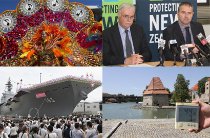 一周國(guó)際掃描：日本&ldquo;出云&rdquo;號(hào)下水 或再建準(zhǔn)航母