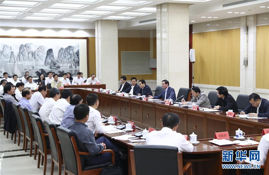 9月21日，中宣部在北京召開中央媒體駐外機構外宣工作座談會。中共中央政治局委員、中央書記處書記、中宣部部長劉奇葆出席座談會并講話。新華社記者 謝環(huán)馳 攝 