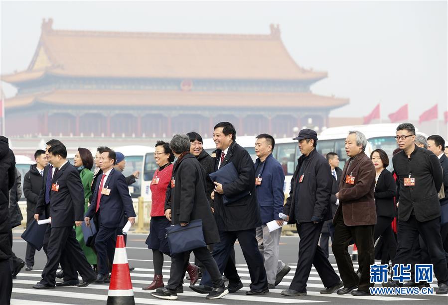 （兩會(huì)&middot;政協(xié)開(kāi)幕）（5）全國(guó)政協(xié)十三屆一次會(huì)議開(kāi)幕