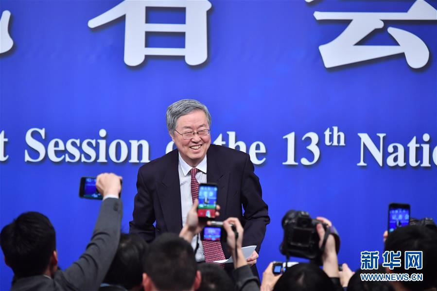 （兩會(huì)）（6）中國(guó)人民銀行行長(zhǎng)周小川等就&ldquo;金融改革與發(fā)展&rdquo;答記者問