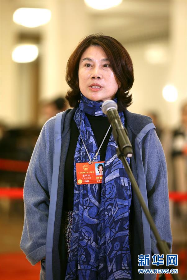 （兩會(huì)&middot;XHDW）（4）全國(guó)人大代表接受采訪