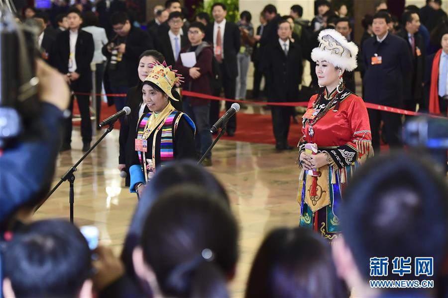 （兩會(huì)&middot;XHDW）（7）全國人大代表接受采訪