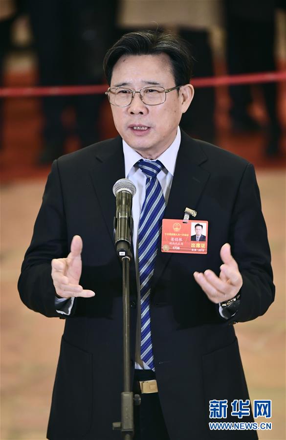 （兩會(huì)）（8）全國人大代表接受采訪