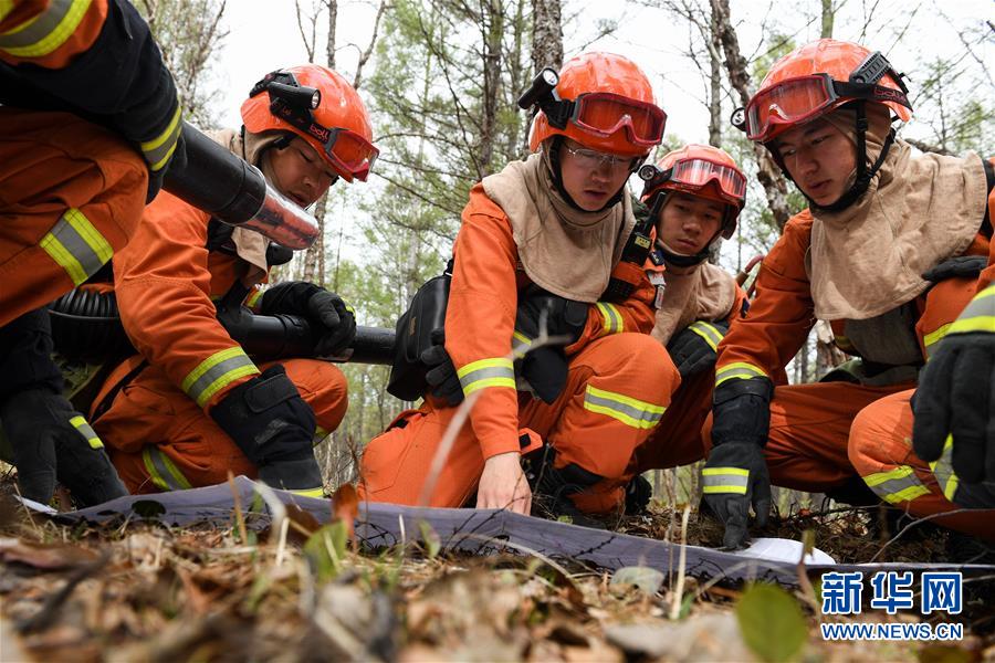 （壯麗70年&middot;奮斗新時代&middot;圖文互動）（10）林海孤島唱響冰與火之歌&mdash;&mdash;記內(nèi)蒙古森林消防總隊大興安嶺支隊奇乾中隊