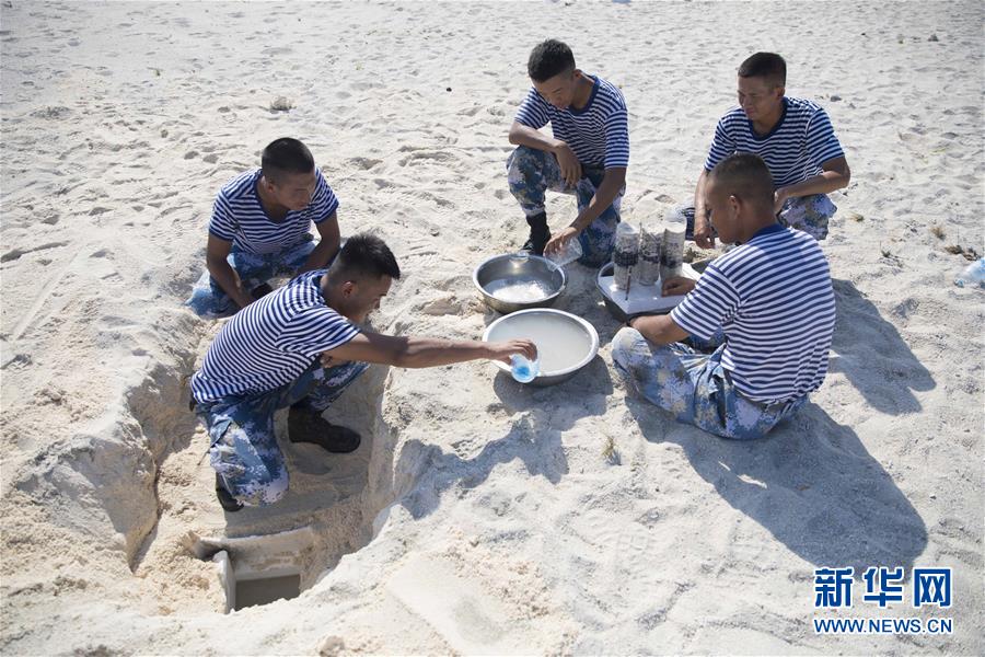（壯麗70年&middot;奮斗新時(shí)代&middot;新華全媒頭條&middot;圖文互動(dòng)）（8）&ldquo;你在我的航程上，我在你的視線里&rdquo;&mdash;&mdash;走進(jìn)海軍西沙中建島官兵的五彩世界