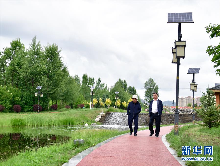 （圖文互動）（2）青海互助：送走污水，迎來碧波