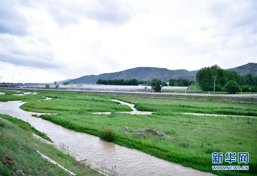 （圖文互動）（4）青海互助：送走污水，迎來碧波