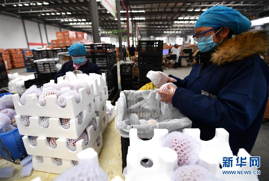 （聚焦疫情防控&middot;圖文互動）（1）&ldquo;一輛輛車出發(fā)，春暖花開的日子就不遠了&rdquo;&mdash;&mdash;西北電商大縣陜西省武功縣復工見聞