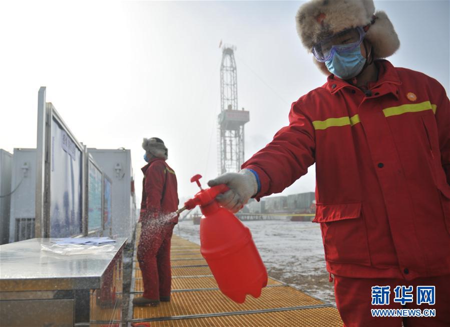 （圖文互動）（1）大慶油田：一手抓防疫，一手抓生產(chǎn)