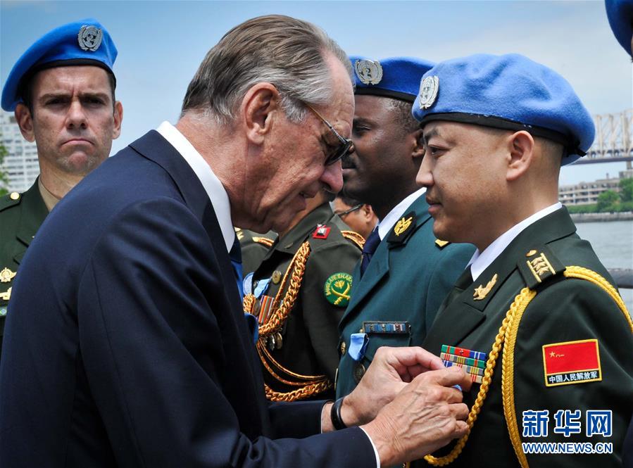 （新華全媒頭條&middot;圖文互動）（16）崢嶸歲月30年 中國藍盔衛(wèi)和平