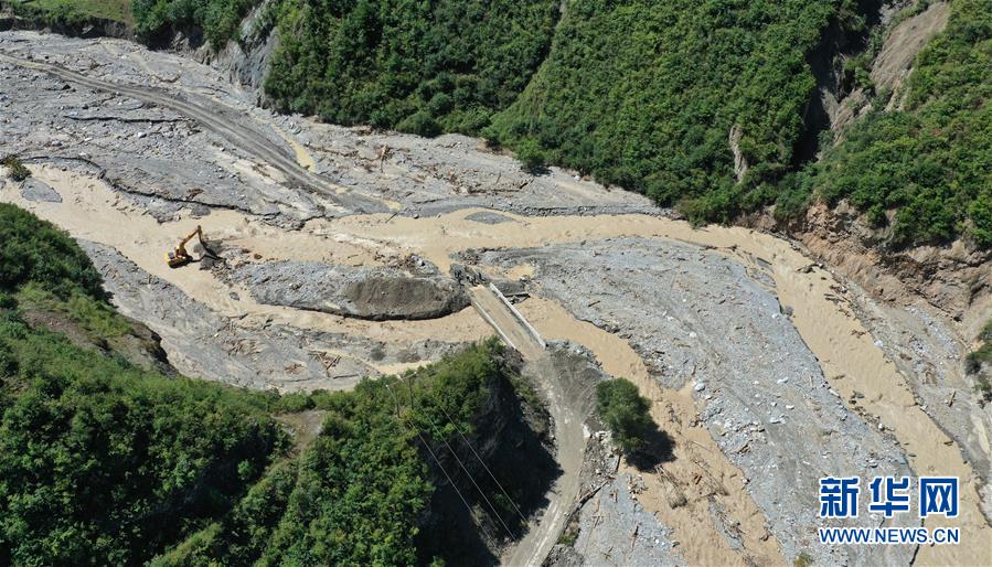 （防汛抗洪&middot;圖文互動）（3）七夕前夜，為莫諾村架起&ldquo;生命之橋&rdquo;