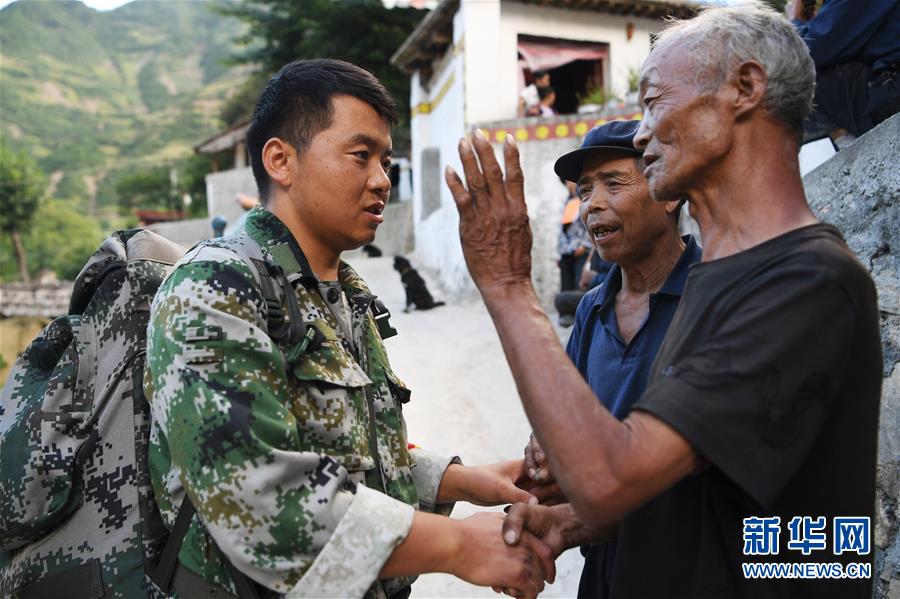 （防汛抗洪&middot;圖文互動）（10）七夕前夜，為莫諾村架起&ldquo;生命之橋&rdquo;