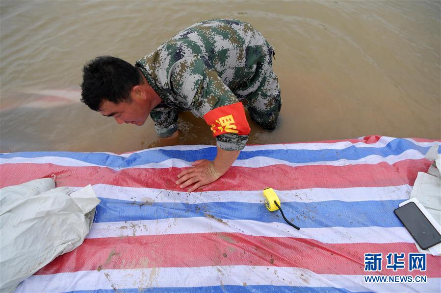 （在習(xí)近平新時代中國特色社會主義思想指引下&mdash;&mdash;新時代新作為新篇章&middot;習(xí)近平總書記關(guān)切事&middot;圖文互動）（1）洪峰浪尖，鮮紅的黨旗高高飄揚(yáng)&mdash;&mdash;記防汛抗洪一線的共產(chǎn)黨員