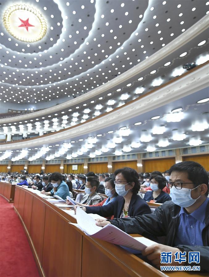 （兩會(huì)&middot;政協(xié)開幕&middot;XHDW）（21）全國(guó)政協(xié)十三屆三次會(huì)議在京開幕