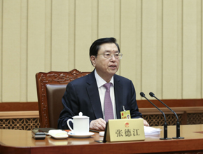張德江主持人大常委會(huì)第二十四次會(huì)議閉幕會(huì)并講話