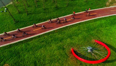 成都開(kāi)通首條自行車(chē)&ldquo;高速路&rdquo;