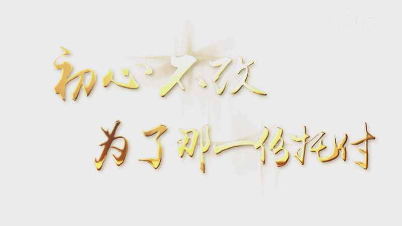 初心不改，為了那一份托付