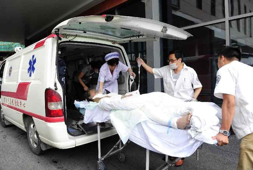 江蘇昆山爆炸事故部分傷員轉(zhuǎn)至無錫治療