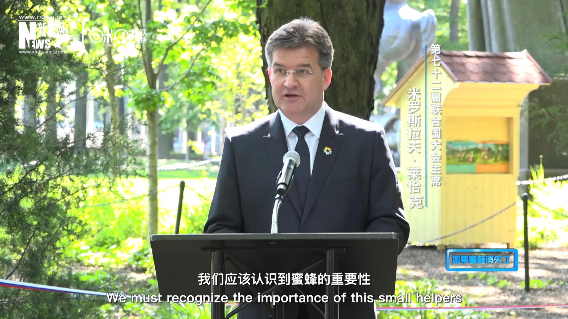 我們應(yīng)該認(rèn)識到蜜蜂的重要性，所以我們用&ldquo;世界蜜蜂日&rdquo;提高大家保護(hù)蜜蜂的意識，并且用實(shí)際行動去保護(hù)蜜蜂