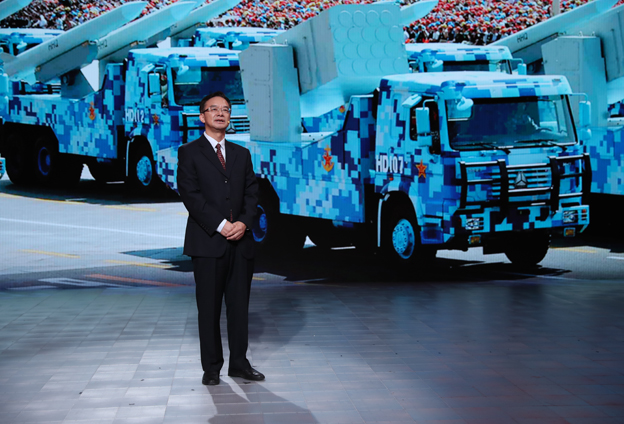 我們武器裝備讓大家自豪地說東風快遞，使命必達