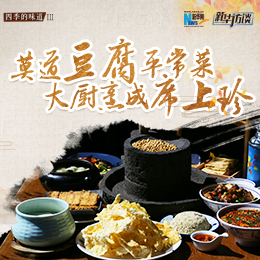 莫道豆腐平常菜，大廚烹成席上珍