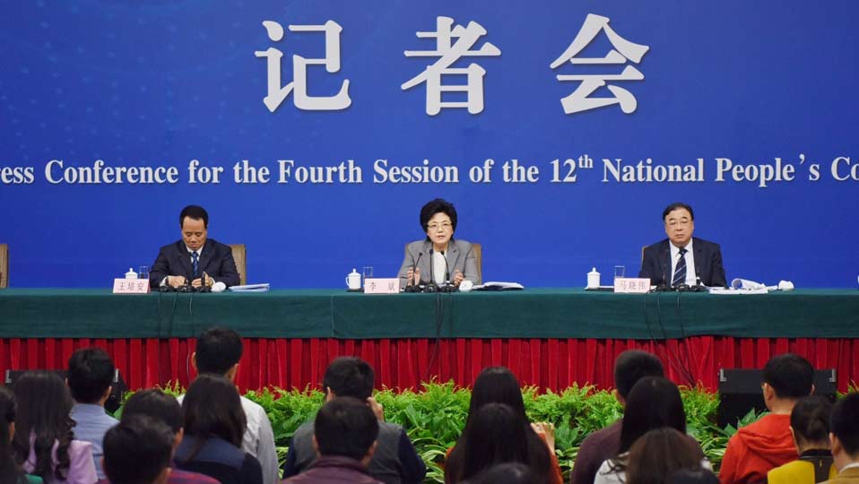 李斌、馬曉偉和王培安答記者問