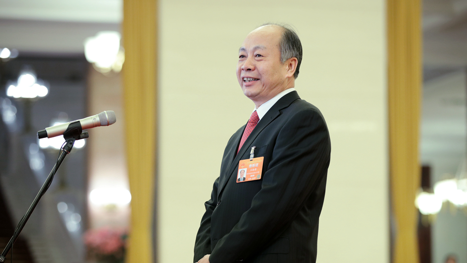 國家國際發(fā)展合作署署長(zhǎng)王曉濤接受采訪