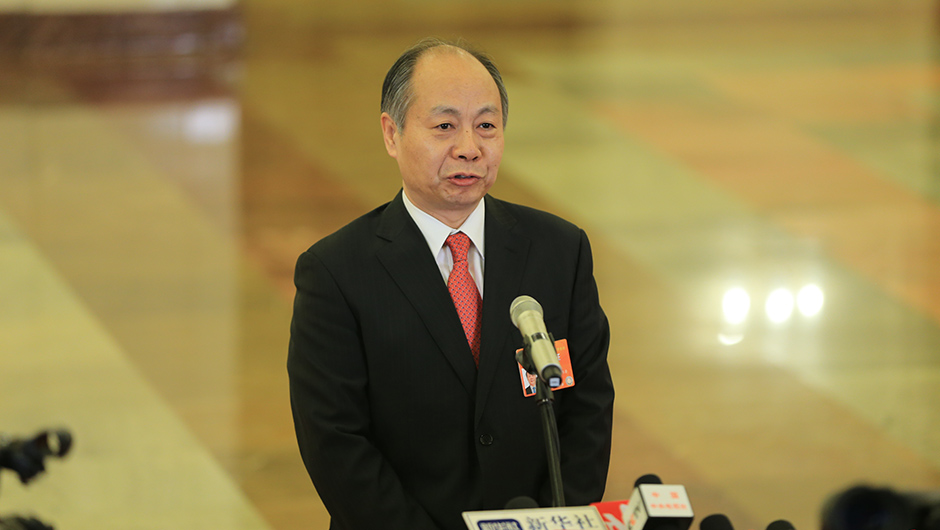 國家國際發(fā)展合作署署長(zhǎng)王曉濤接受采訪