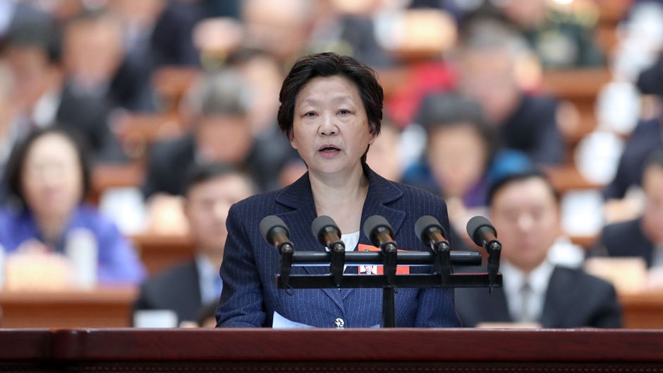 全國(guó)政協(xié)人口資源環(huán)境委員會(huì)副主任，九三學(xué)社中央副主席 印紅