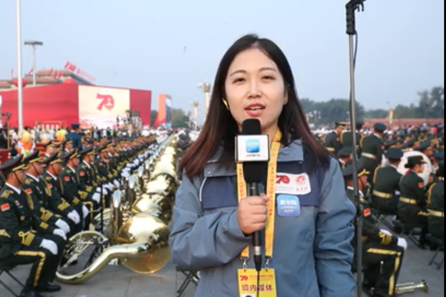 新華網(wǎng)在現(xiàn)場：直擊入場最早、撤出最晚的受閱部隊