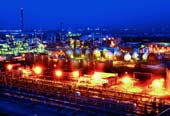 遼寧華錦化工46萬噸乙烯夜景