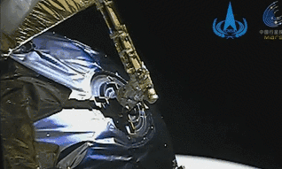 &ldquo;天問(wèn)一號(hào)&rdquo;探測(cè)器火星捕獲過(guò)程影像來(lái)了！