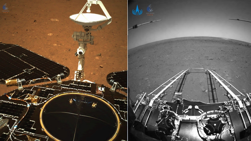 探索星辰大海 祝融號(hào)&ldquo;來(lái)信&rdquo;了！