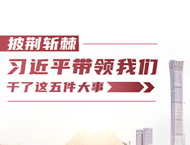 披荊斬棘！習近平帶領(lǐng)我們干了這五件大事