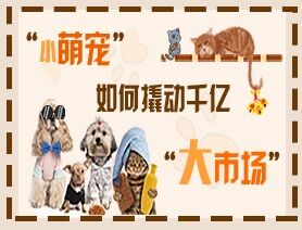&ldquo;小萌寵&rdquo;如何撬動千億&ldquo;大市場&rdquo;？