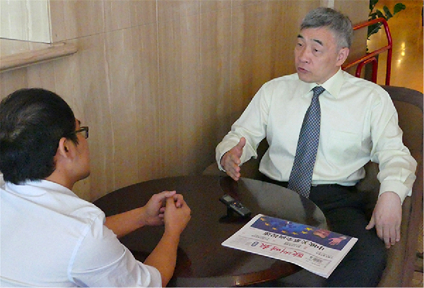 《歐洲時(shí)報(bào)》專(zhuān)訪駐比大使曲星:中比中歐合作承上啟下