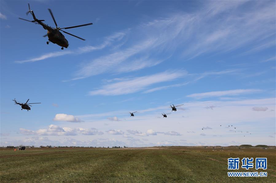 （國際&middot;圖文互動）（6）&ldquo;東方－2018&rdquo;戰(zhàn)略演習中俄聯(lián)合戰(zhàn)役演練正式開始