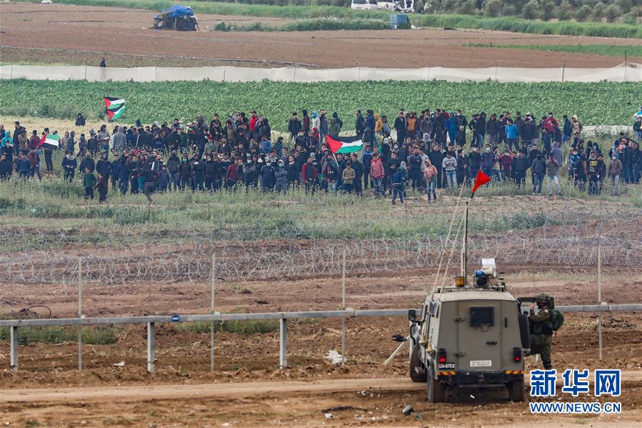 （國際）（3）巴勒斯坦紀(jì)念&ldquo;回歸大游行&rdquo;一周年 與以軍沖突又致2名巴人死亡